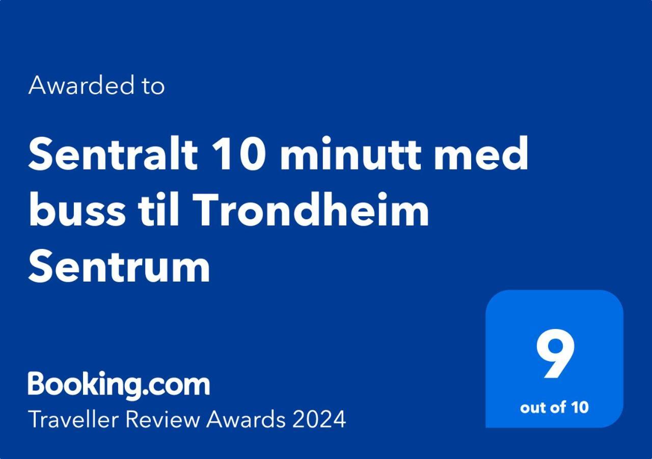 Sentralt 10 Minutt Med Buss Til Trondheim Sentrum 외부 사진